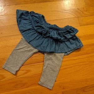 Baby gap legging skirt